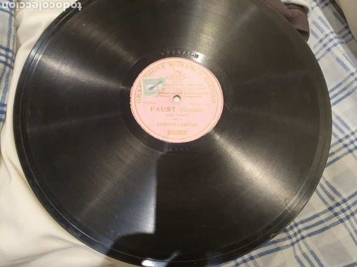 Discos de pizarra: FAUST Enrico Caruso - Foto 2