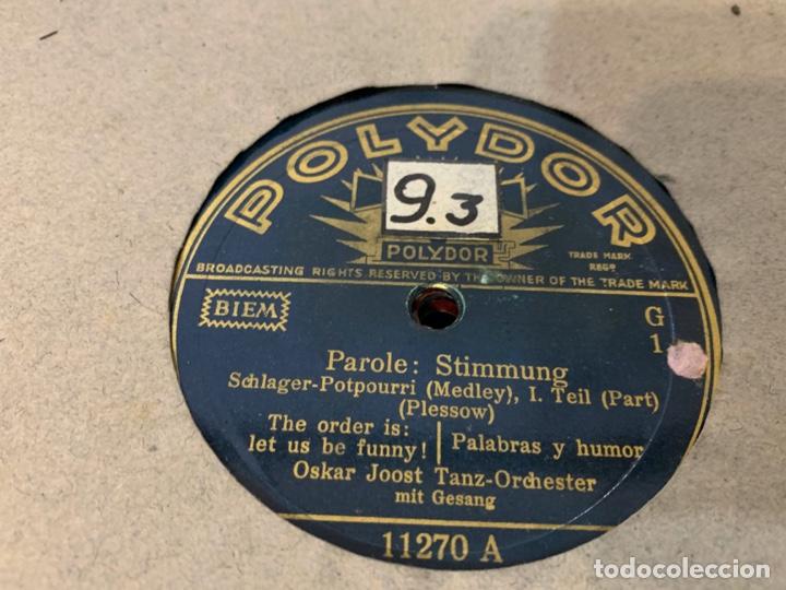 Discos de pizarra: ALBUM CON 12 DISCOS DE GRAMOFONO - Foto 7