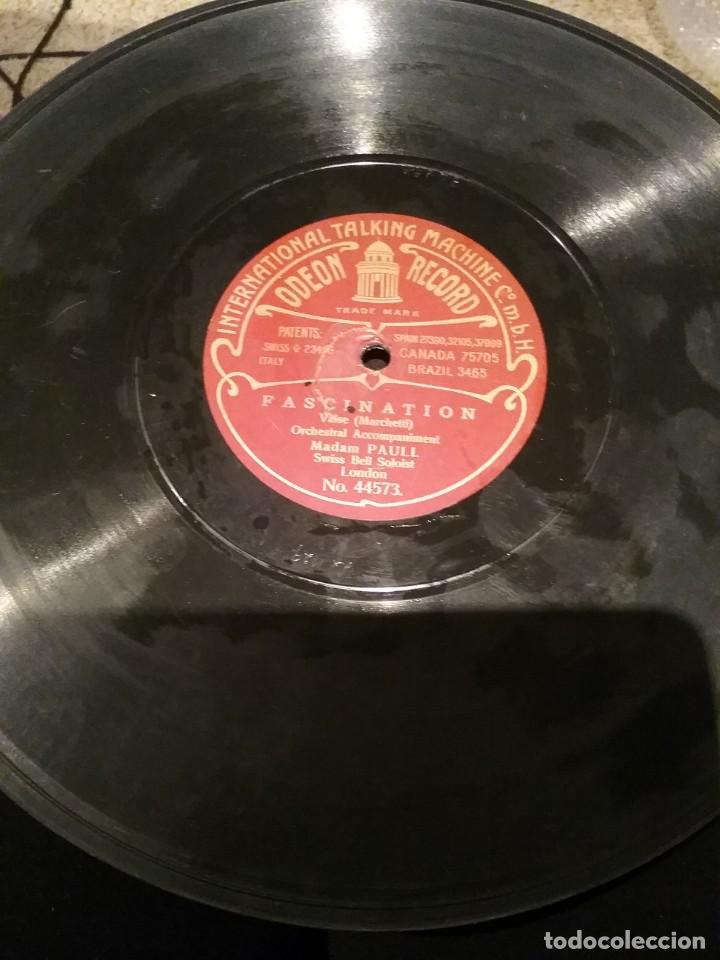 Discos de pizarra: DISCO DE PIZARRA. ODEON RECORD. - Foto 2