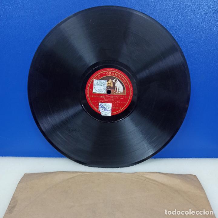Discos de pizarra: ANTIGUO DISCO PIZARRA LUISA FERNANDA - Foto 2