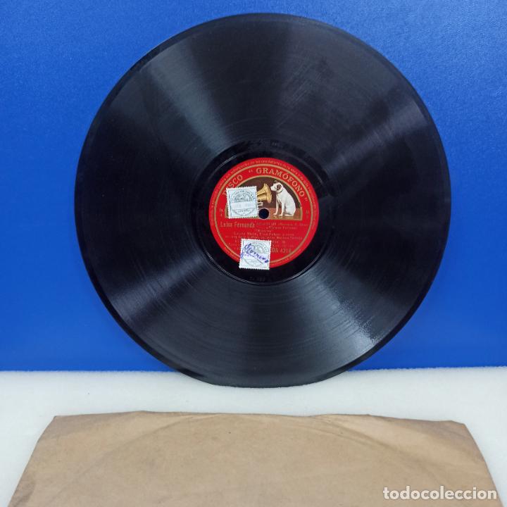 Discos de pizarra: ANTIGUO DISCO PIZARRA LUISA FERNANDA - Foto 1