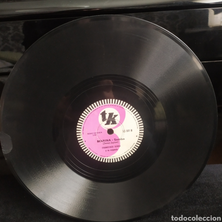 Discos de pizarra: Francisco Sergi - Nova Illus&atilde;o / Marina - Foto 1