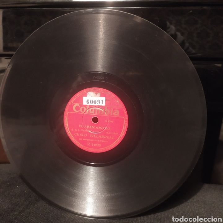 Discos de pizarra: Chelo Villarreal - El Abandonado / Saludos - Foto 1
