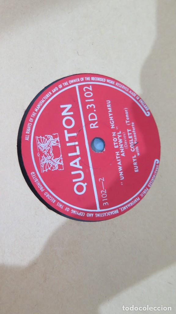 Discos de pizarra: DISCO DE PIZARRA. EURYL COSLETT - Foto 3