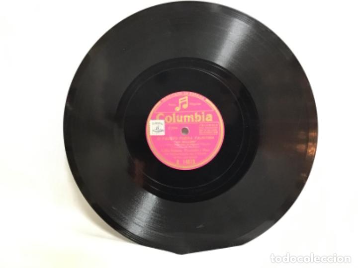 Discos de pizarra: DISCO DE PIZARRA DE CELIA G&Aacute;MEZ, SI FAUSTO FUERA FAUSTINA - Foto 2