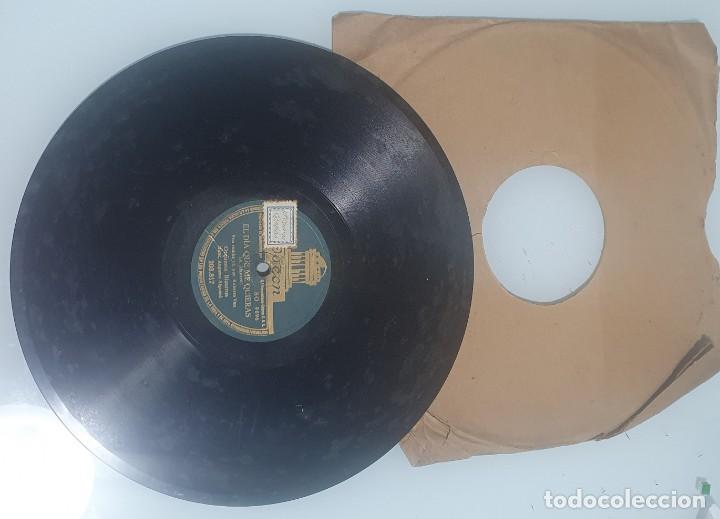 Discos de pizarra: Claro de luna - El d&iacute;a que me quieras - Foto 2
