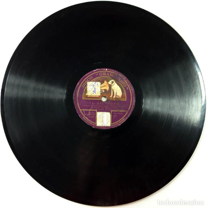 Discos de pizarra: El Dictador, Disco Gramophone, 062081 y 64206 - Foto 2