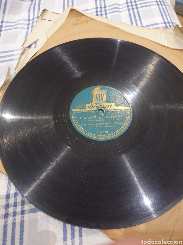 Discos de pizarra: Xavier Cugat disco de pizarra - Foto 3
