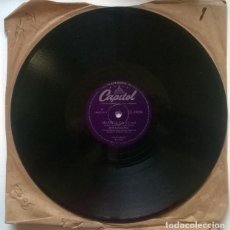 Discos de pizarra: BOB MANNING. MAJORCA (ISLE OF LOVE)/ IT'S MY LIFE. CAPITOL UK 1955 PIZARRA 10'' 78 RPM