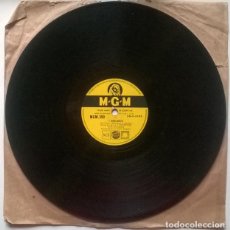Disques en gomme-laque: BILLY ECKSTINE. I APOLOGIZE/ FREE. MGM 390, UK PIZARRA 10'' 78 RPM. Lote 237404600