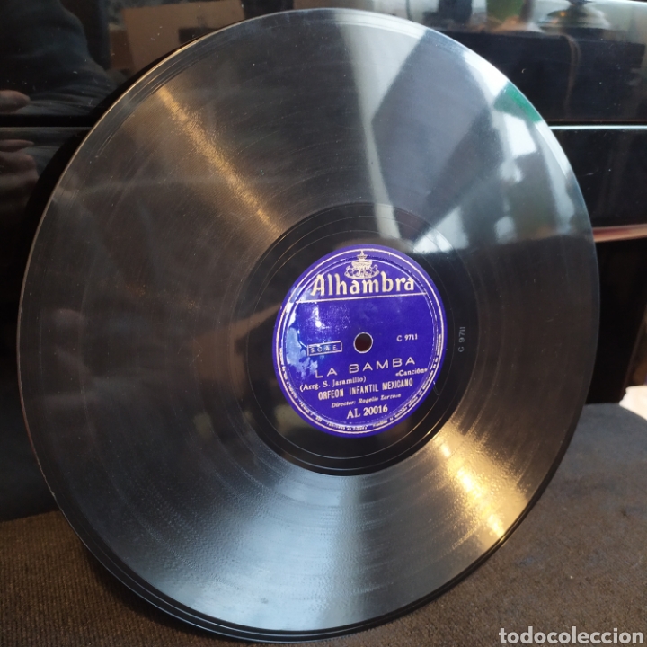Discos de pizarra: orfe&oacute;n Infantil Mexicano - Estrellita / La Bamba - Foto 2