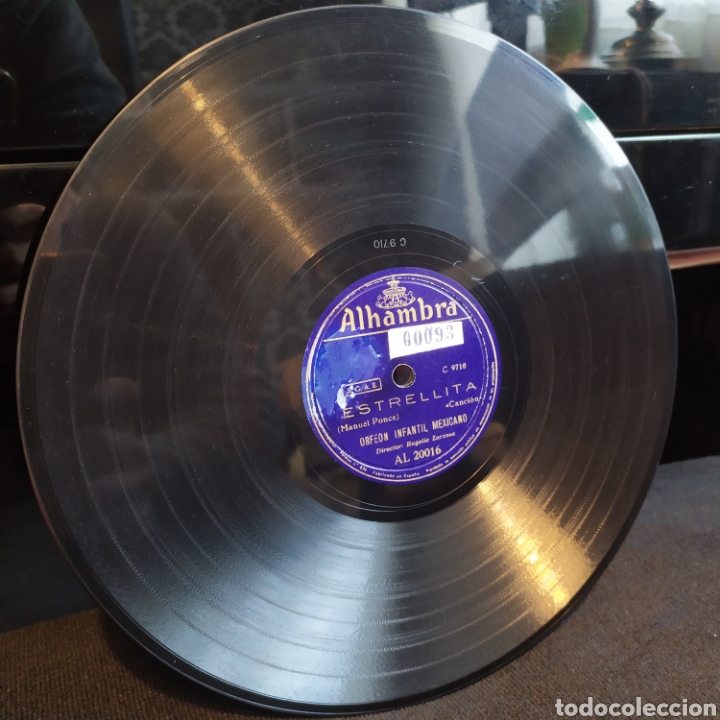 Discos de pizarra: orfe&oacute;n Infantil Mexicano - Estrellita / La Bamba - Foto 1