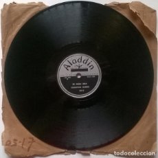 Discos de pizarra: THURSTON HARRIS. BE BABA LEBA/ I'M OUT TO GETCHA'. ALADIN, USA 1958 10'' 78 RPM. Lote 237772625