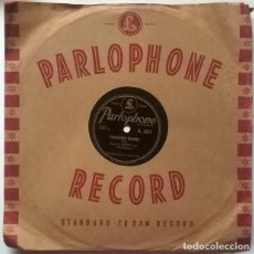 Discos de pizarra: BONNIE LOU. TENNESSEE MAMBO/ TRAIN WHISTLE BLUES. PARLOPHONE, UK PIZARRA 10'' 78 RPM. Lote 237774900