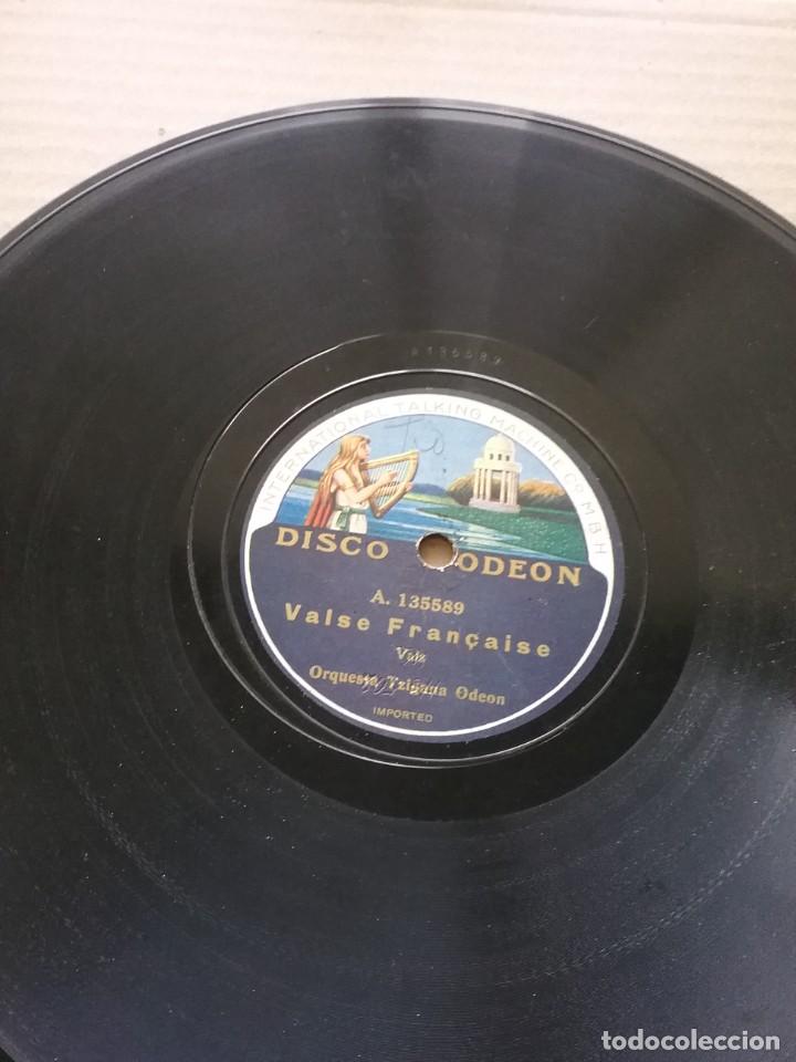 Discos de pizarra: Disco de Pizarra. ODEON. (249-2) - Foto 1