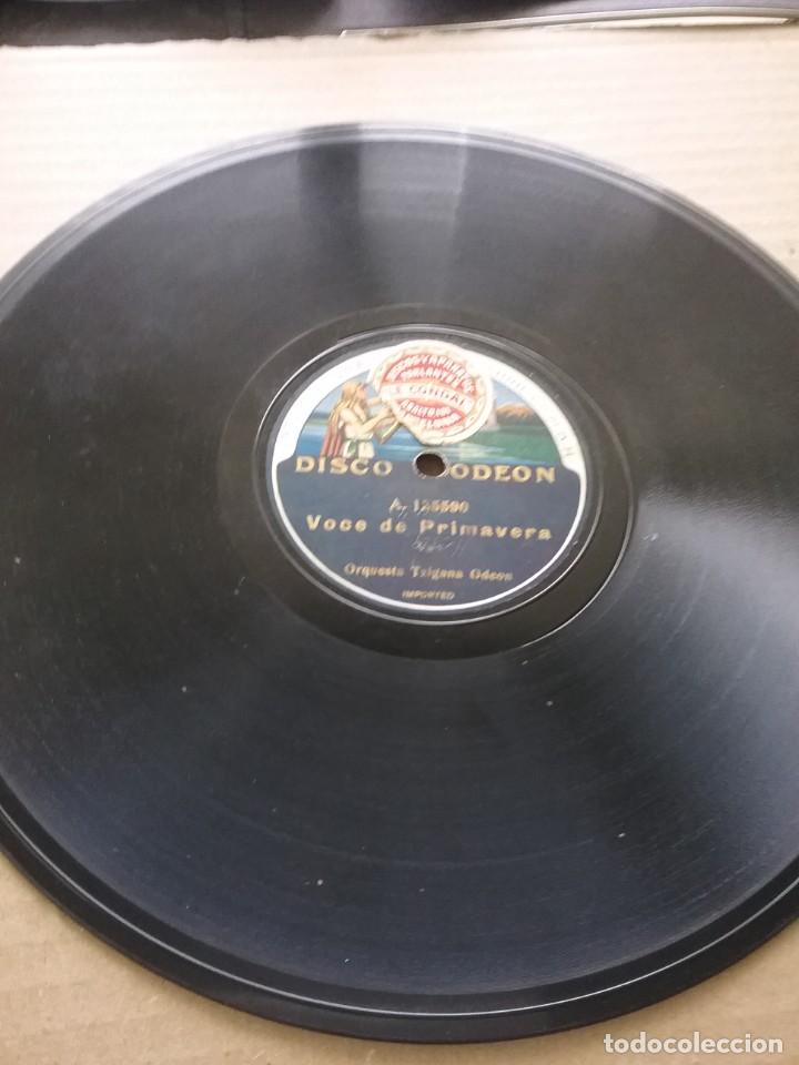 Discos de pizarra: Disco de Pizarra. ODEON. (249-2) - Foto 2