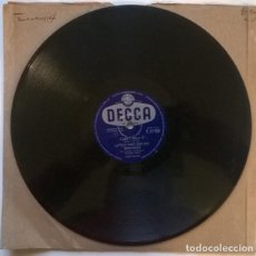 Discos de pizarra: LITTLE TONY AND HIS BROTHERS. ARRIVEDERCI BABY/ I CAN'T HELP IT. DECCA, UK 1959 PIZARRA 10'' 78 RPM