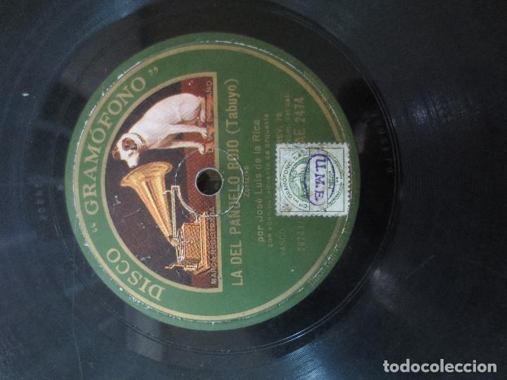 Discos de pizarra: aurrera. la del pa&ntilde;uelo rojo - Foto 2