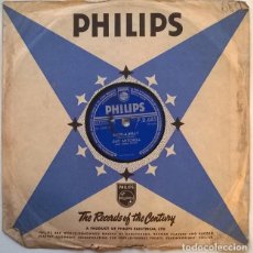 Discos de pizarra: GUY MITCHELL & RAY CONIFF. ROCK-A-BILLY/ GOT A FEELING. PHILIPS, UK 1957 PIZARRA 10'' 78 RPM. Lote 240555910