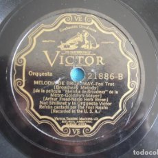 Discos para gramofone: DISCO DE PIZARRA HIS MASTER´S VOICE. Lote 240627215