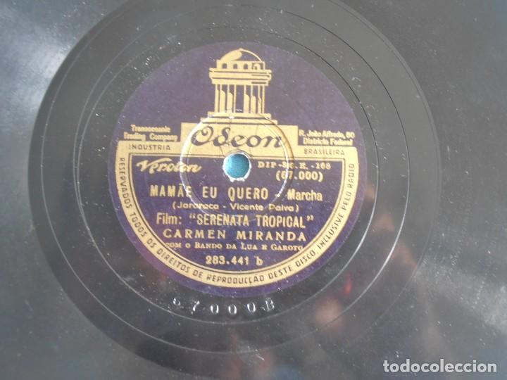 Discos de pizarra: DISCO DE PIZARRA , CARMEN MIRANDA , BAMBU BAMBU - Foto 6