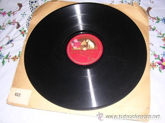 Discos de pizarra: DISCO GRAM&Oacute;FONO LA PALOMA BLANCA Y CUANDO TE MIRO - Foto 1