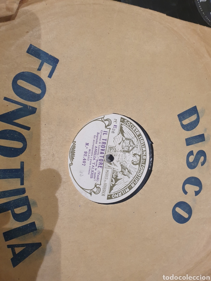 Discos de pizarra: 78 rpm AMELIA TALEXIS - Foto 1