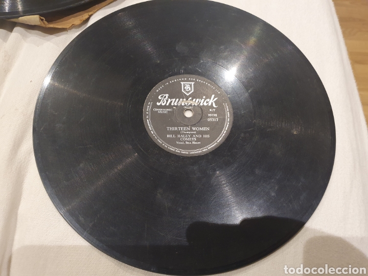 Discos de pizarra: 78 RPM ROK BILL HALEY - Foto 2