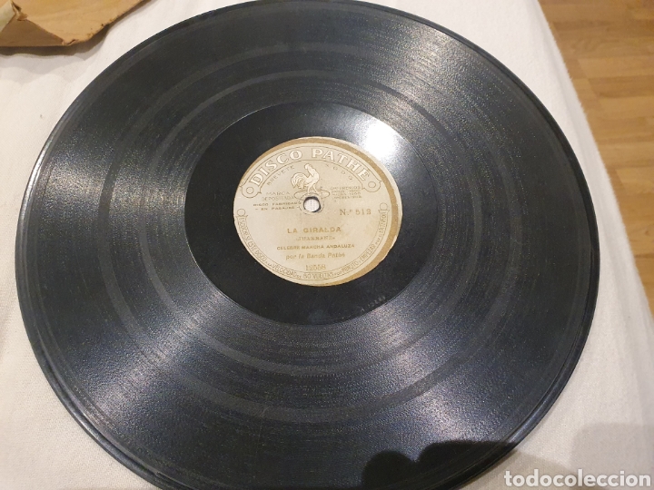 Discos de pizarra: La Giralda 78 rpm pathe - Foto 2