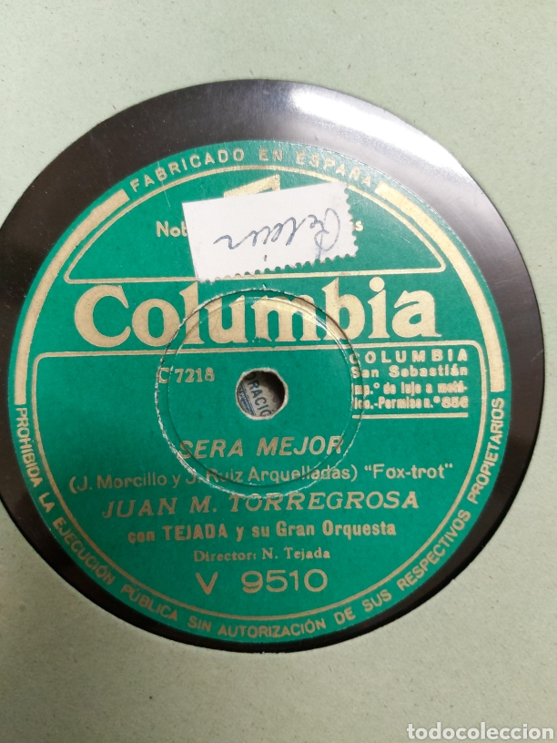 Discos de pizarra: Estuche la voz de su amo 8 Discos pizarra - Foto 5