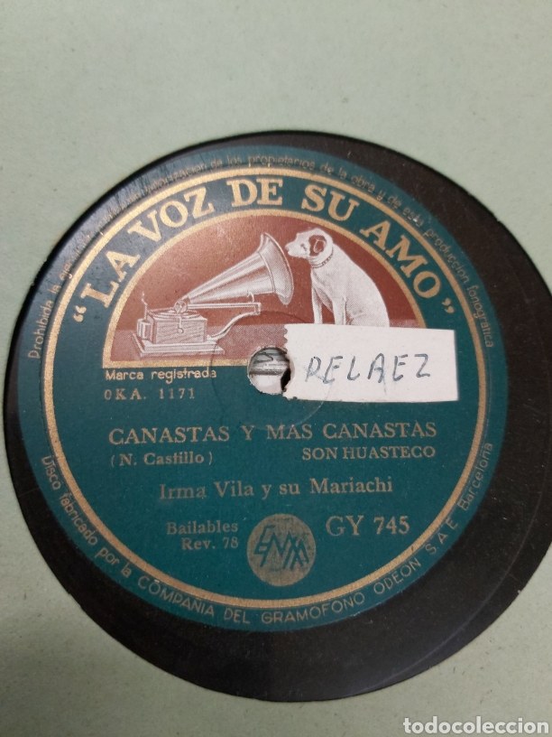 Discos de pizarra: Estuche la voz de su amo 8 Discos pizarra - Foto 15