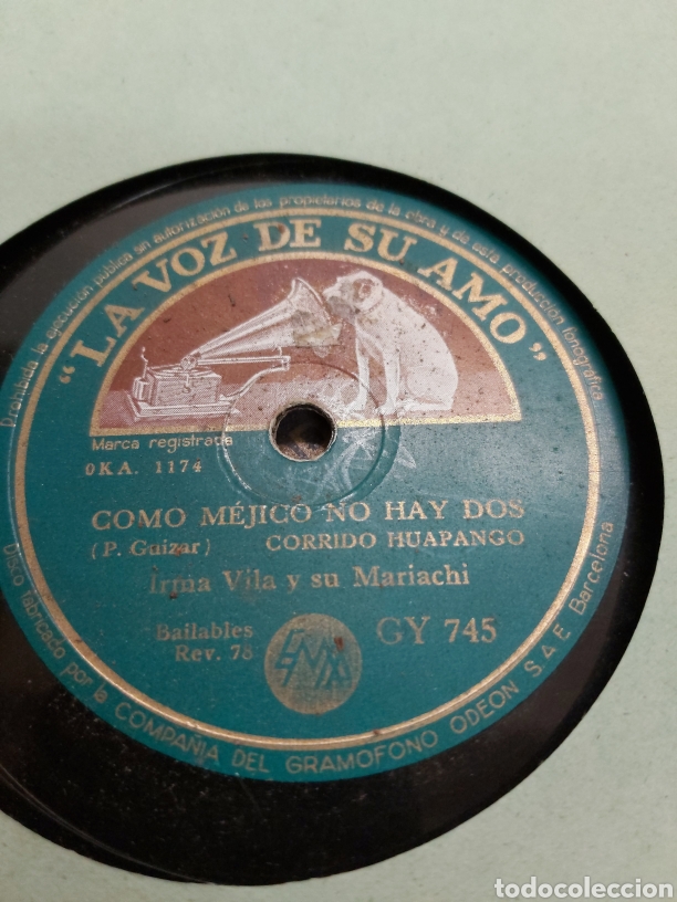 Discos de pizarra: Estuche la voz de su amo 8 Discos pizarra - Foto 16