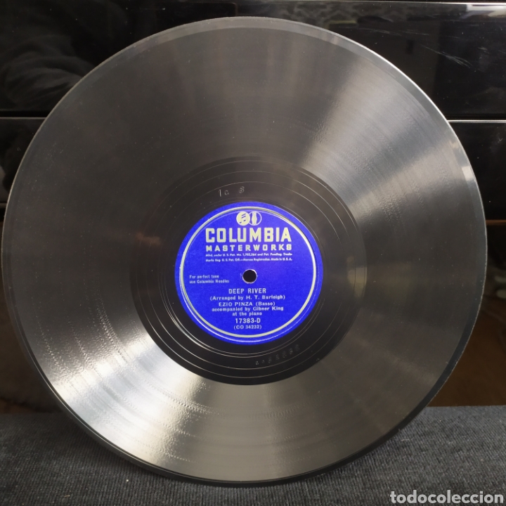 Discos de pizarra: Ezio Pinza - Deep River - Foto 1