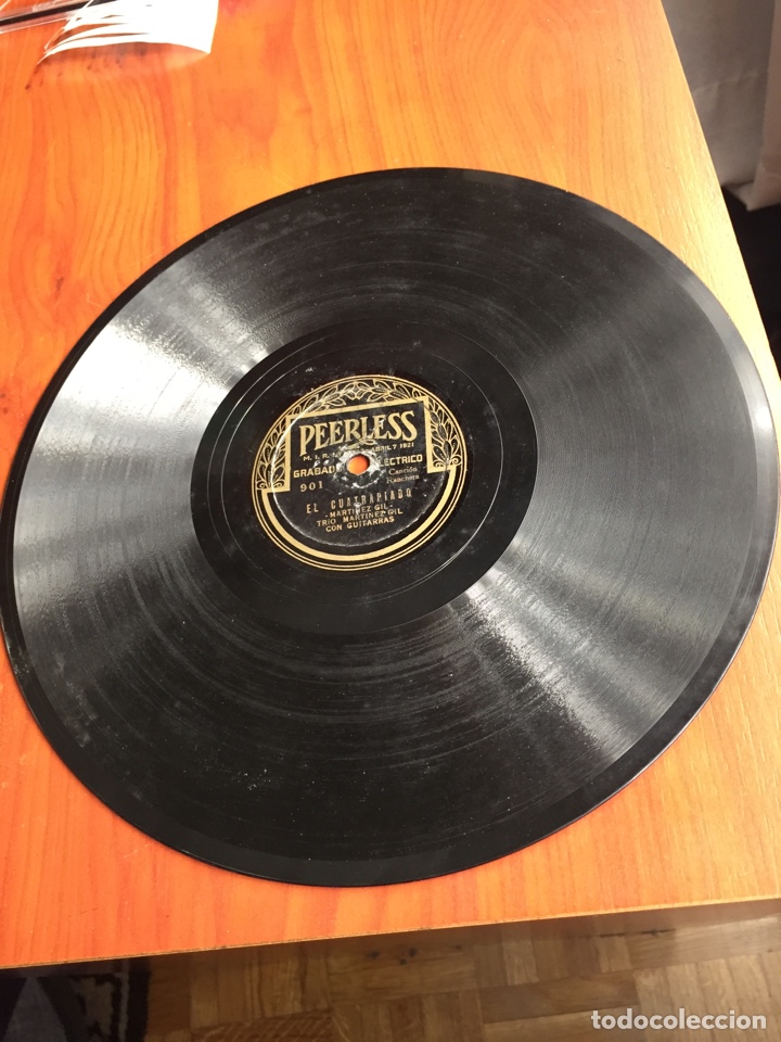 Discos de pizarra: Con quien me pagas trio Mart&iacute;nez gil - Foto 5