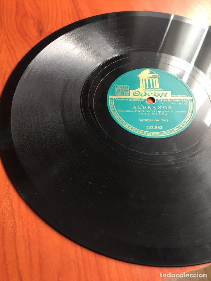 Discos de pizarra: Aldeanos jota vasca - Foto 3
