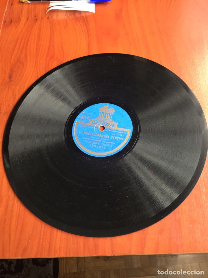 Discos de pizarra: La muchacha del centro Francisco canaro - Foto 2
