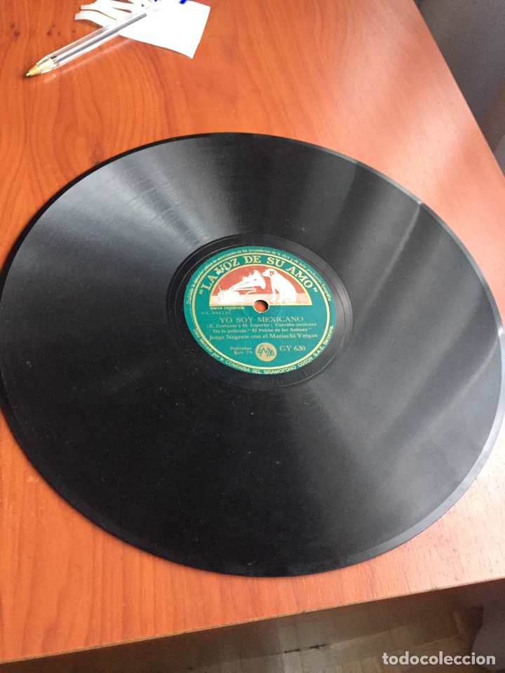 Discos de pizarra: Yo soy mexicano Jorge negrete - Foto 2