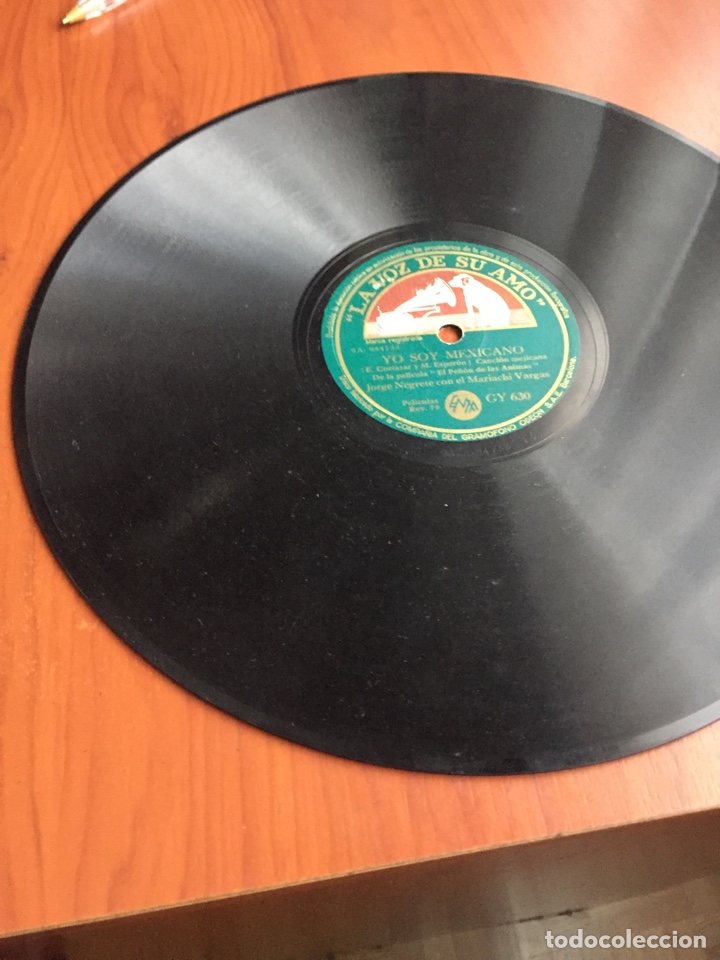 Discos de pizarra: Yo soy mexicano Jorge negrete - Foto 3
