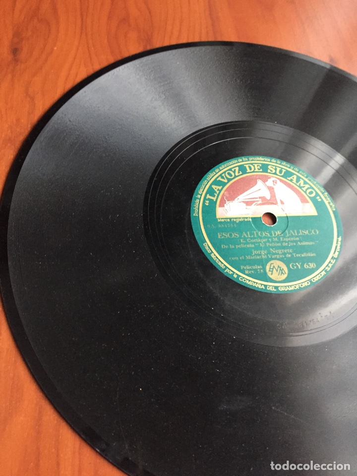 Discos de pizarra: Yo soy mexicano Jorge negrete - Foto 6