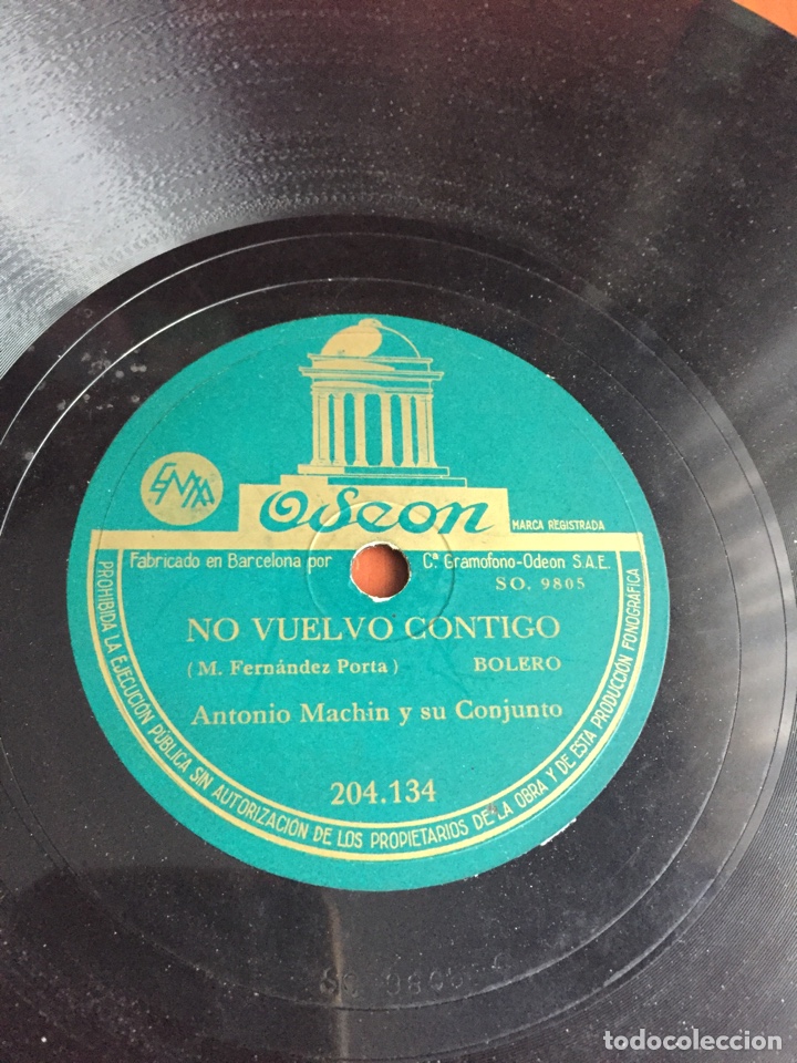 Discos de pizarra: Yo te dir&eacute; Antonio machin - Foto 4