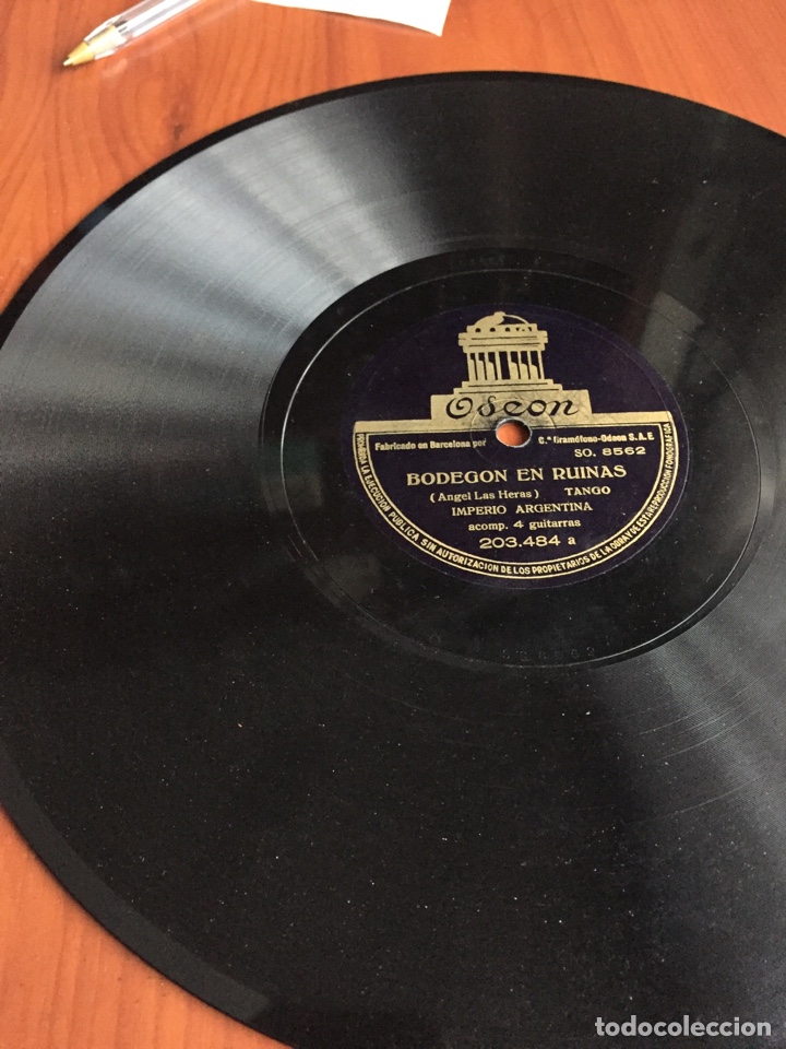 Discos de pizarra: Sanjuanina de mi amor imperio Argentina - Foto 6