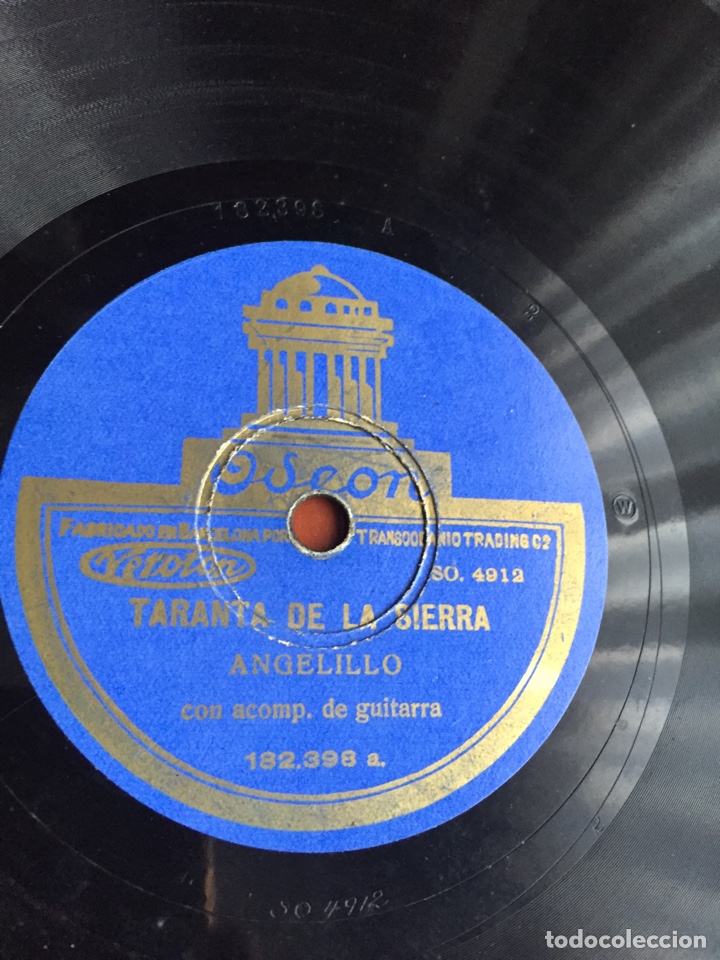Discos de pizarra: Taranta de la sierra angelillo - Foto 1