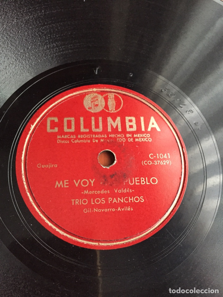Discos de pizarra: Perdida trio los panchos - Foto 3