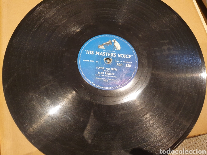 Discos de pizarra: 78 Rpm Elvis Presley - Foto 3