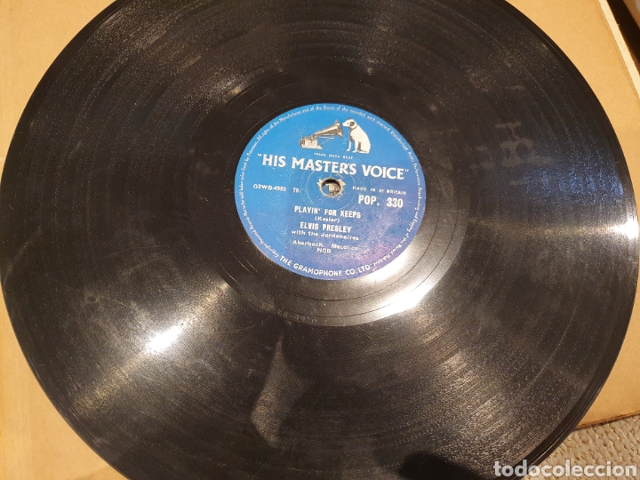 Discos de pizarra: 78 Rpm Elvis Presley - Foto 4