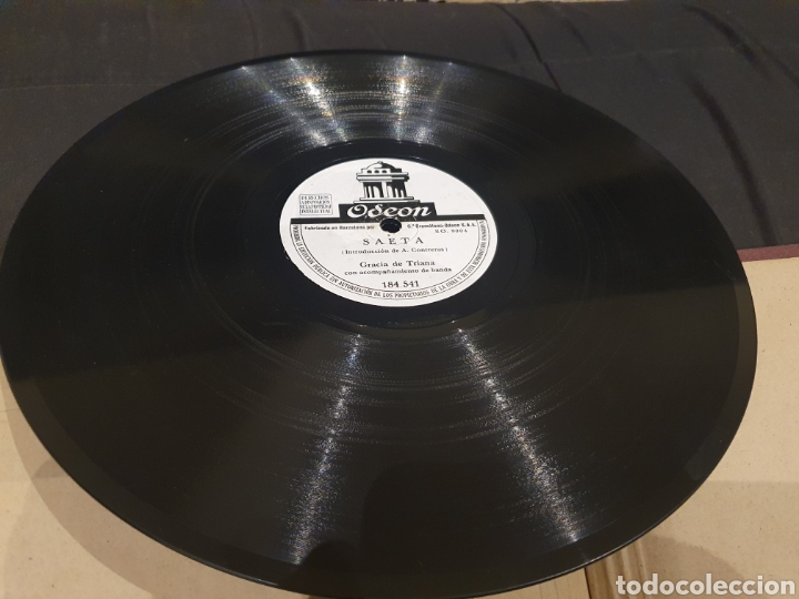 Discos de pizarra: 78 RPM GRACIA DE TRIANA - Foto 3
