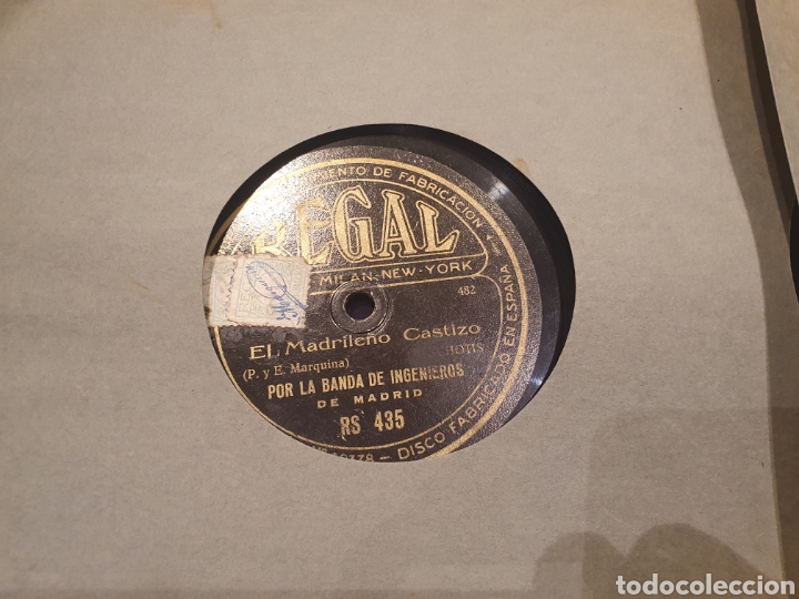 Discos de pizarra: EL MADRILE&Ntilde;O CASTIZO 78 RPM - Foto 2
