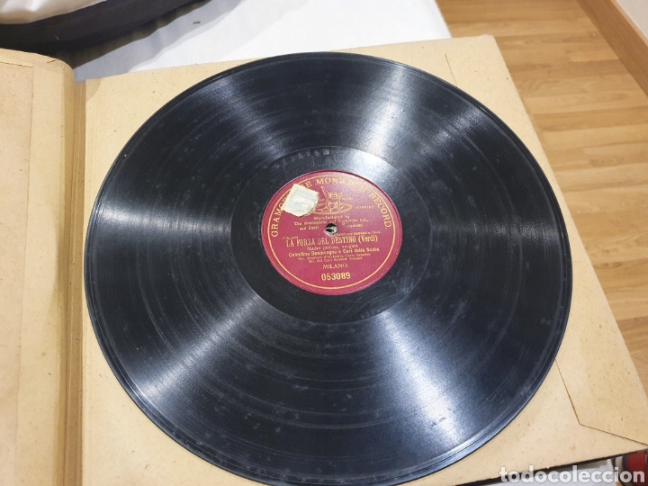 Discos de pizarra: 78 RPM OPERA CELESTINA BONINSEGNA - Foto 2