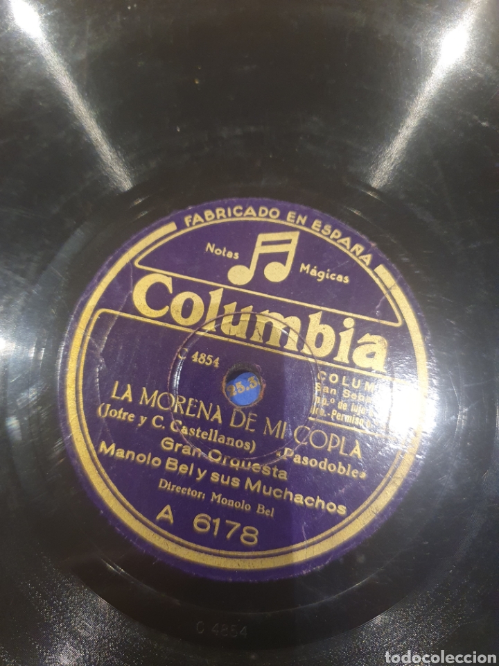 Discos de pizarra: 78 RPM PASODOBLE - Foto 2