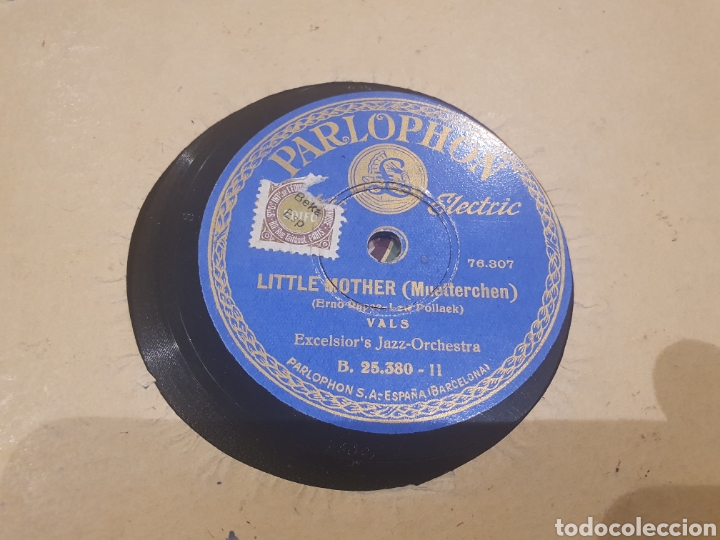Discos de pizarra: VOY DE VERBENA 78 RPM CHOTIS - Foto 1